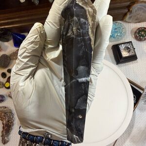 VOLCANO AGATE WAND 9 7/8 oz. ( added wrong price. whatnot.com/invite/gredametric